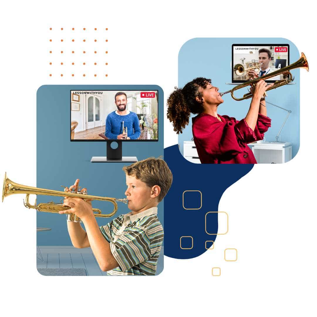 Start your trumpet journey - Trumpet lessons main page - Lesson With You